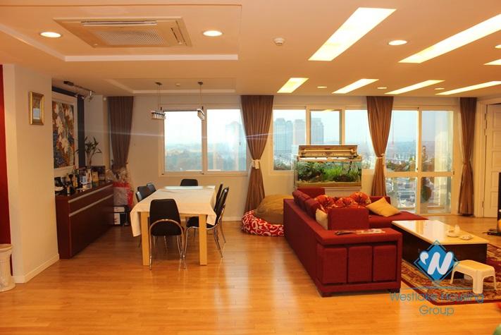 Large size apartment for rent in Ciputra, Hanoi